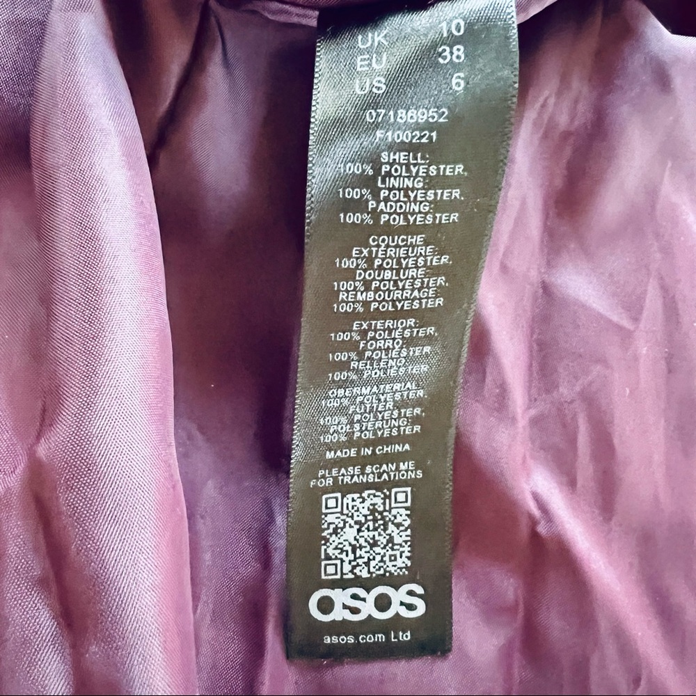 ASOS Quilted Puffer Jacket - Picture 16 of 16